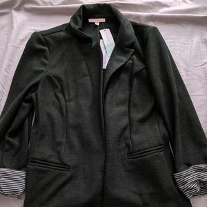 Skies are Blue Army Green Blazer